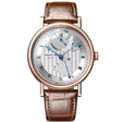 Breguet Classique Chronometrie 7727 18ct Rose Gold Silver Guilloche Dial Watch - Berry's Jewellers