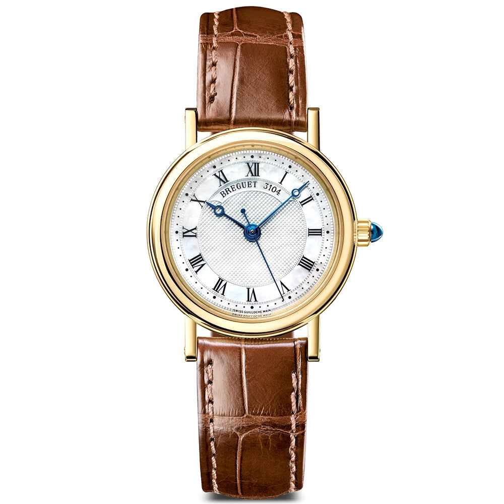 Breguet Classique 8067 30mm 18ct Yellow Gold Mother of Pearl Dial Ladies Watch - Berry's Jewellers