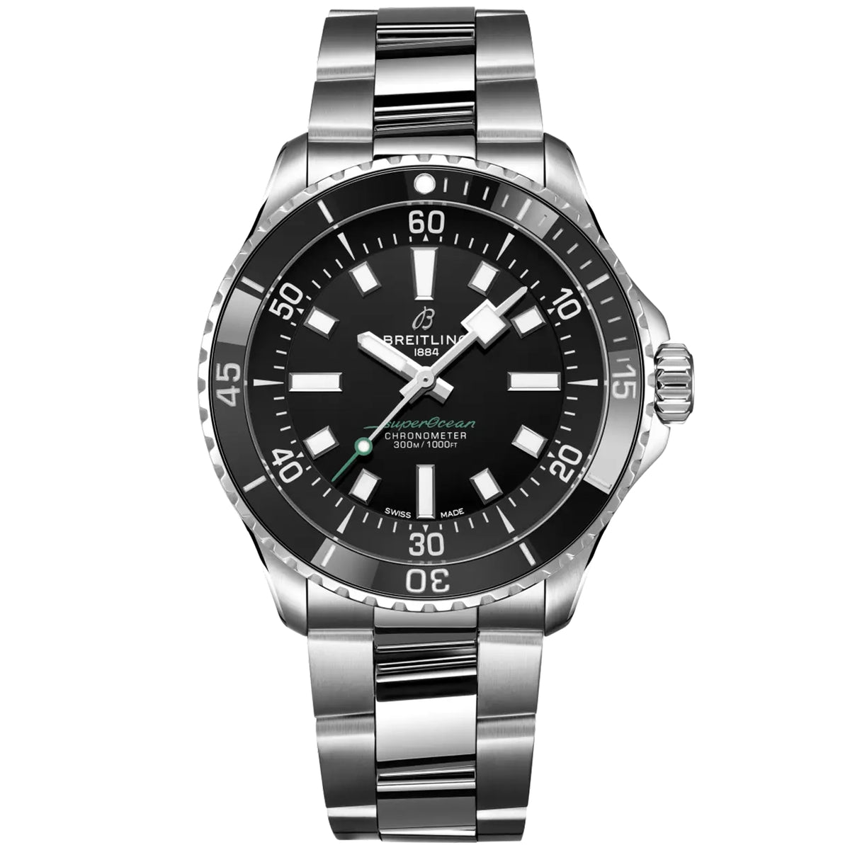 Breitling Superocean UK Edition 42mm Automatic Mens Bracelet Watch - Berry's Jewellers