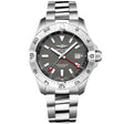Avenger GMT Wings 44mm Anthracite Grey Dial Automatic Bracelet Watch