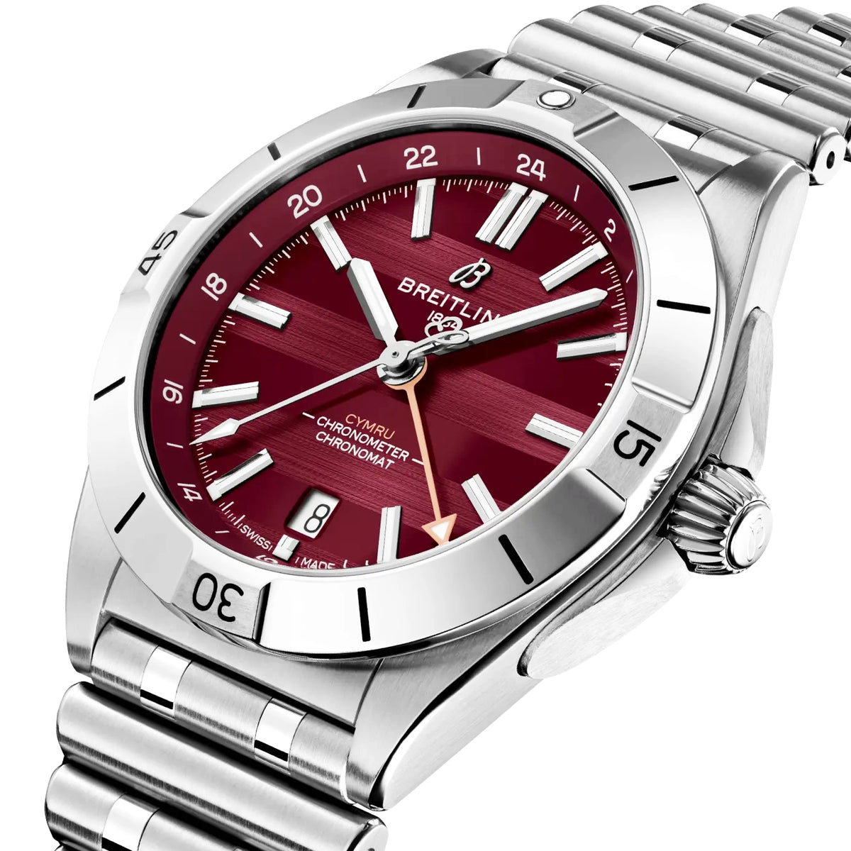 Breitling Chronomat GMT Six Nations Wales Limited Edition Mens Watch - Berry's Jewellers