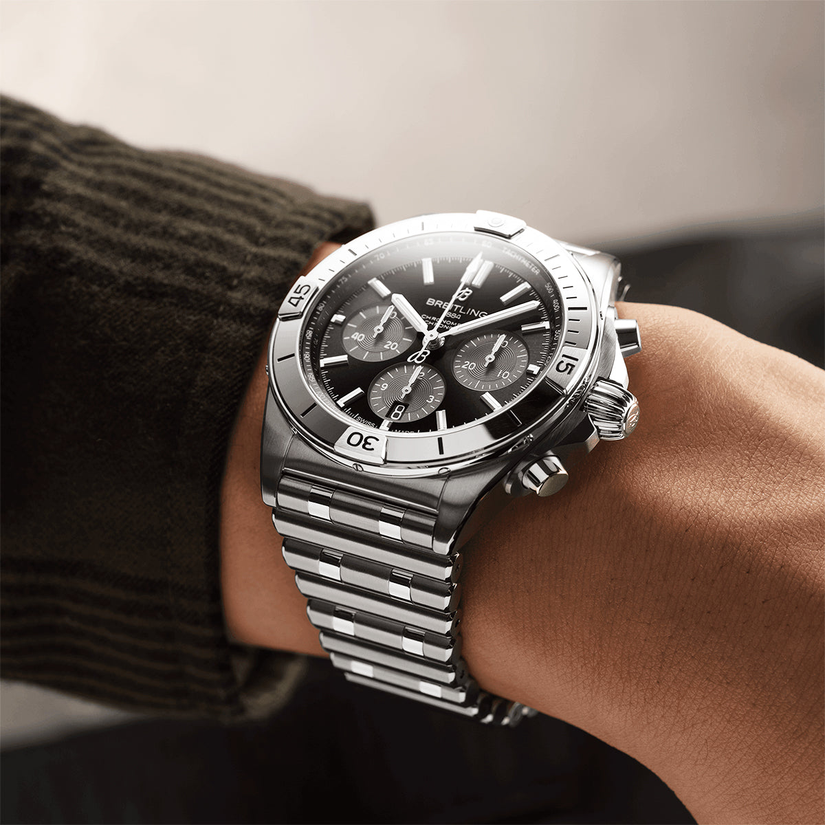 Grey Automatic Bracelet Watch - Berry's Jewellers