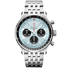 Navitimer 43mm Ice Blue/Black Dial Automatic Bracelet Watch