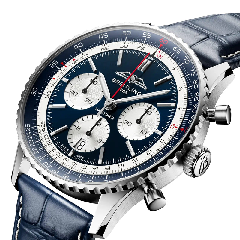 Breitling Navitimer Chronograph 43mm 'Tribute to Concorde' Limited Edition Watch - Berry's Jewellers