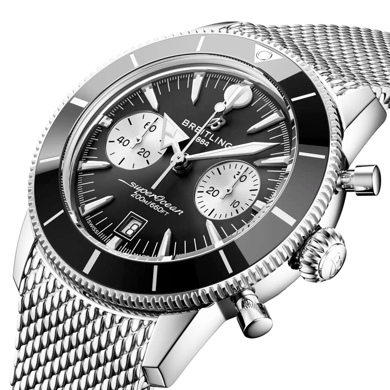 Breitling Superocean Heritage Chronograph UK Special Edition Bracelet Watch - Berry's Jewellers