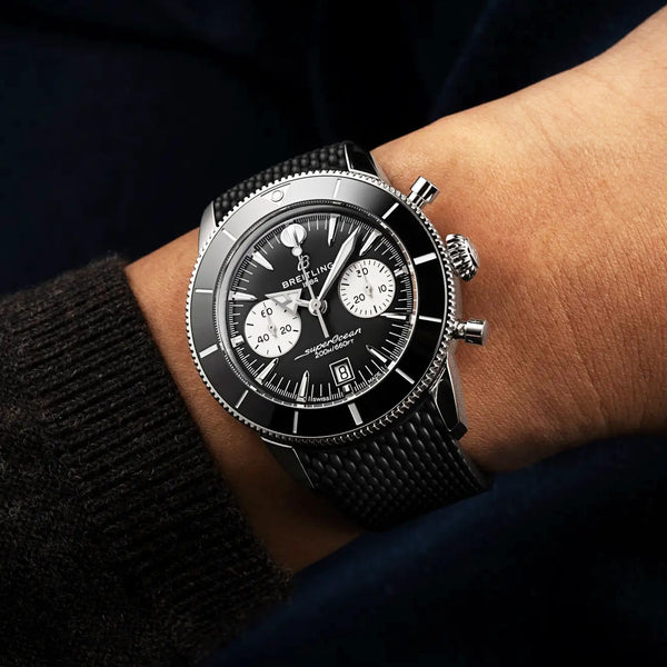 Breitling Superocean Heritage Chronograph UK Special Edition Strap Watch - Berry's Jewellers
