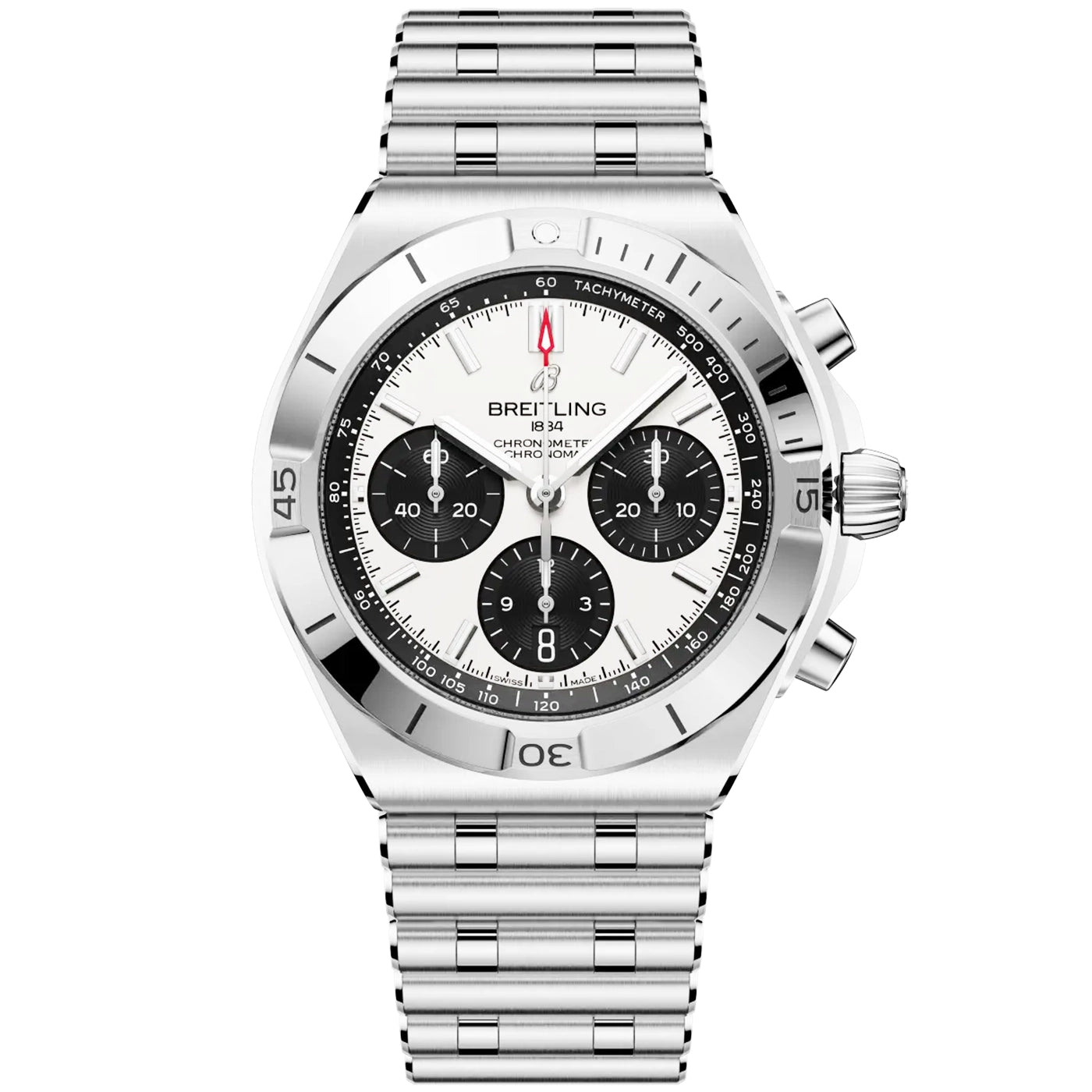 Chronomat Chronograph 42mm Panda Dial Automatic Bracelet Watch