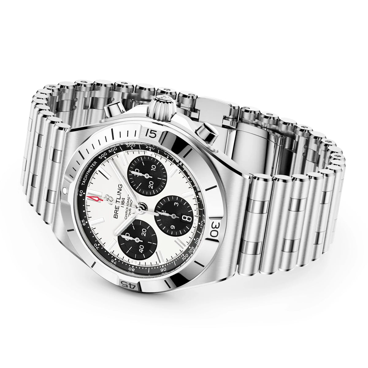 Chronomat Chronograph 42mm Panda Dial Automatic Bracelet Watch