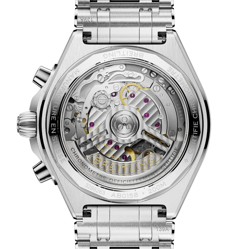 Chronomat Chronograph 42mm Panda Dial Automatic Bracelet Watch