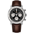 Breitling Navitimer Chronograph 41mm Black Panda Dial Mens Strap Watch - Berry's Jewellers