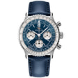 Breitling Navitimer Chronograph 41mm Sunray Blue Dial Mens Strap Watch - Berry's Jewellers