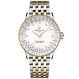 Navitimer 36mm Steel & 18ct Yellow Gold Mother of Pearl Dial Watch