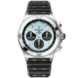 Breitling Chronomat B01 42mm Platinum Ice Blue Dial Automatic Strap Watch - Berry's Jewellers