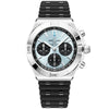 Chronomat Chronograph 42mm Platinum Ice Blue Dial Strap Watch