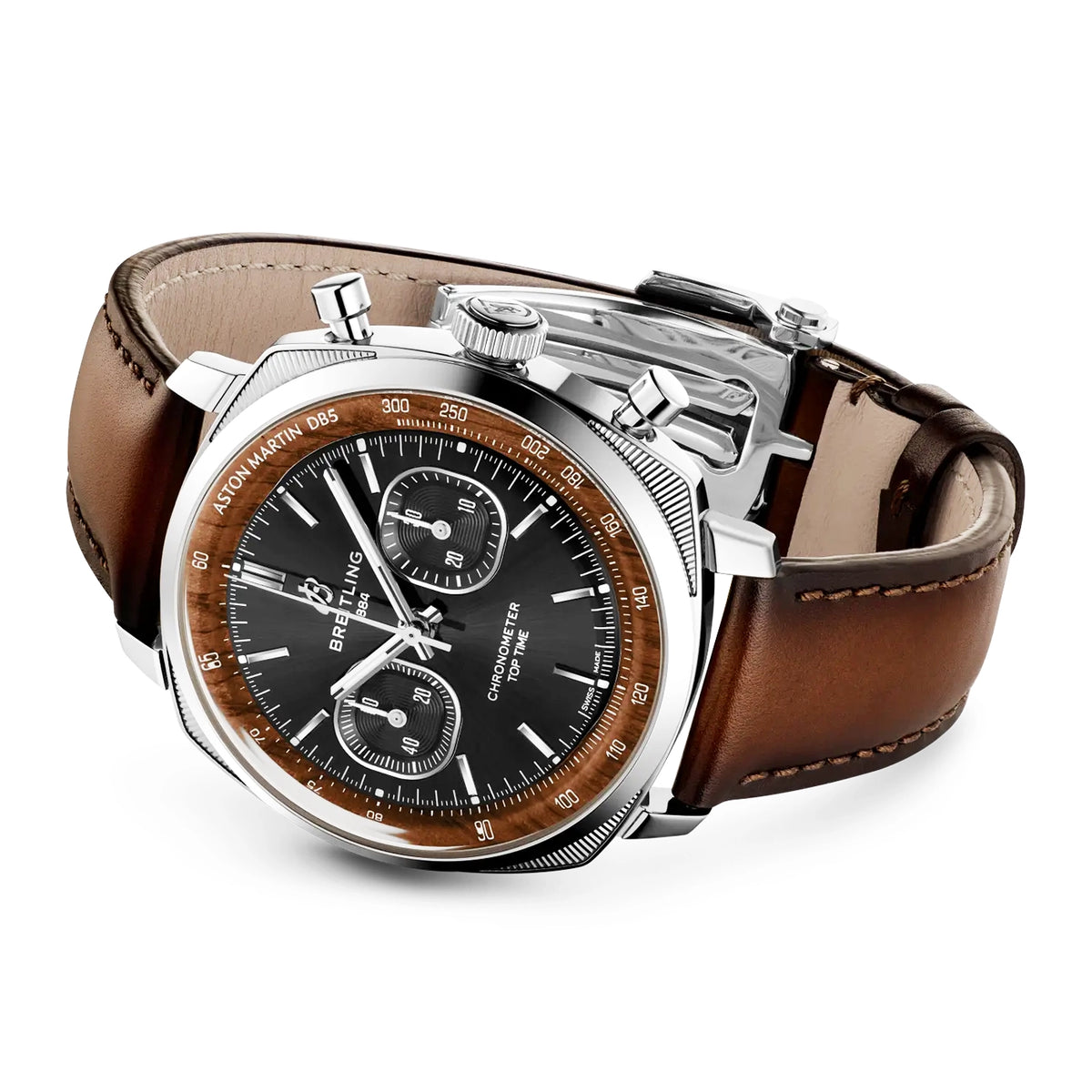 Top Time B01 'Tribute to Aston Martin DB5' Edition Platinum Watch
