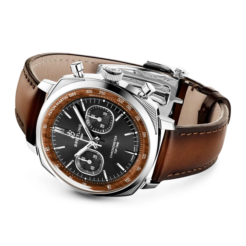 Top Time B01 'Tribute to Aston Martin DB5' Edition Platinum Watch