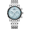 Navitimer B19 Perpetual Calendar 43mm Ice Blue Dial Mens Watch
