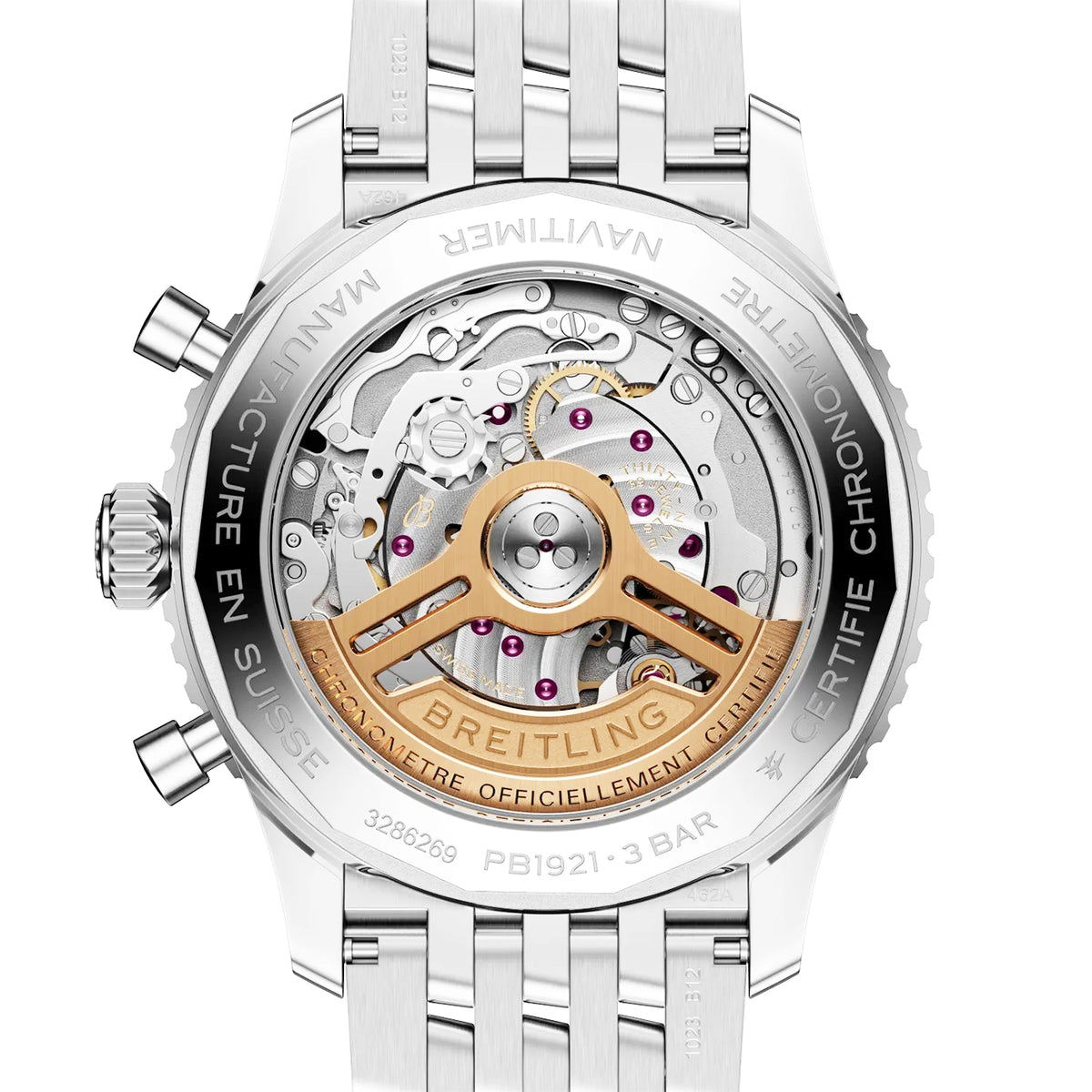 Breitling Navitimer B19 Perpetual Calendar 43mm Anthracite Dial Watch - Berry's Jewellers