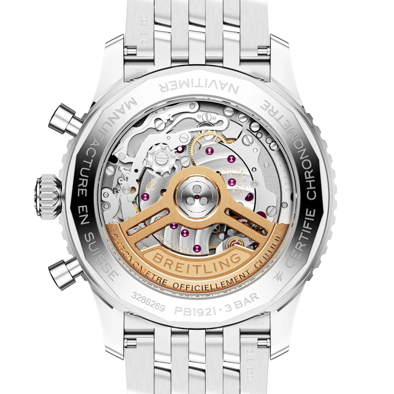 Breitling Navitimer B19 Perpetual Calendar 43mm Anthracite Dial Watch - Berry's Jewellers