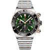 Super Chronomat 44mm Two-Tone Green Dial Automatic Bracelet Watch