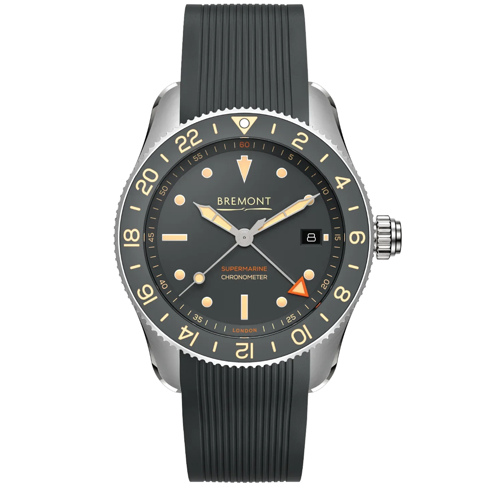 Supermarine Ocean S302 Men's Automatic Rubber Strap Watch