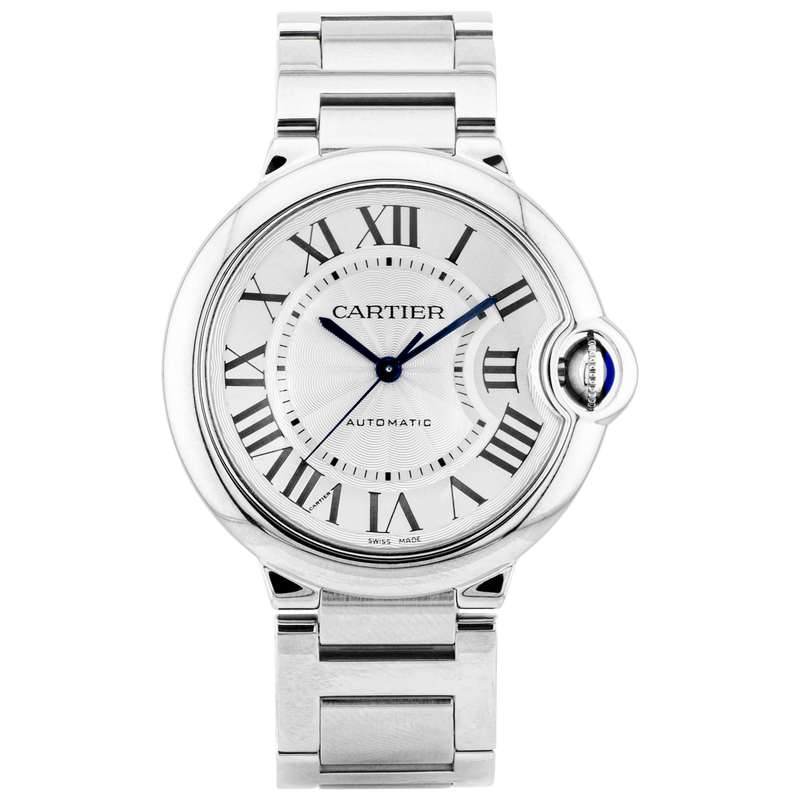 Cartier Ballon Bleu 36mm Steel Ladies Automatic Bracelet Watch (2022)