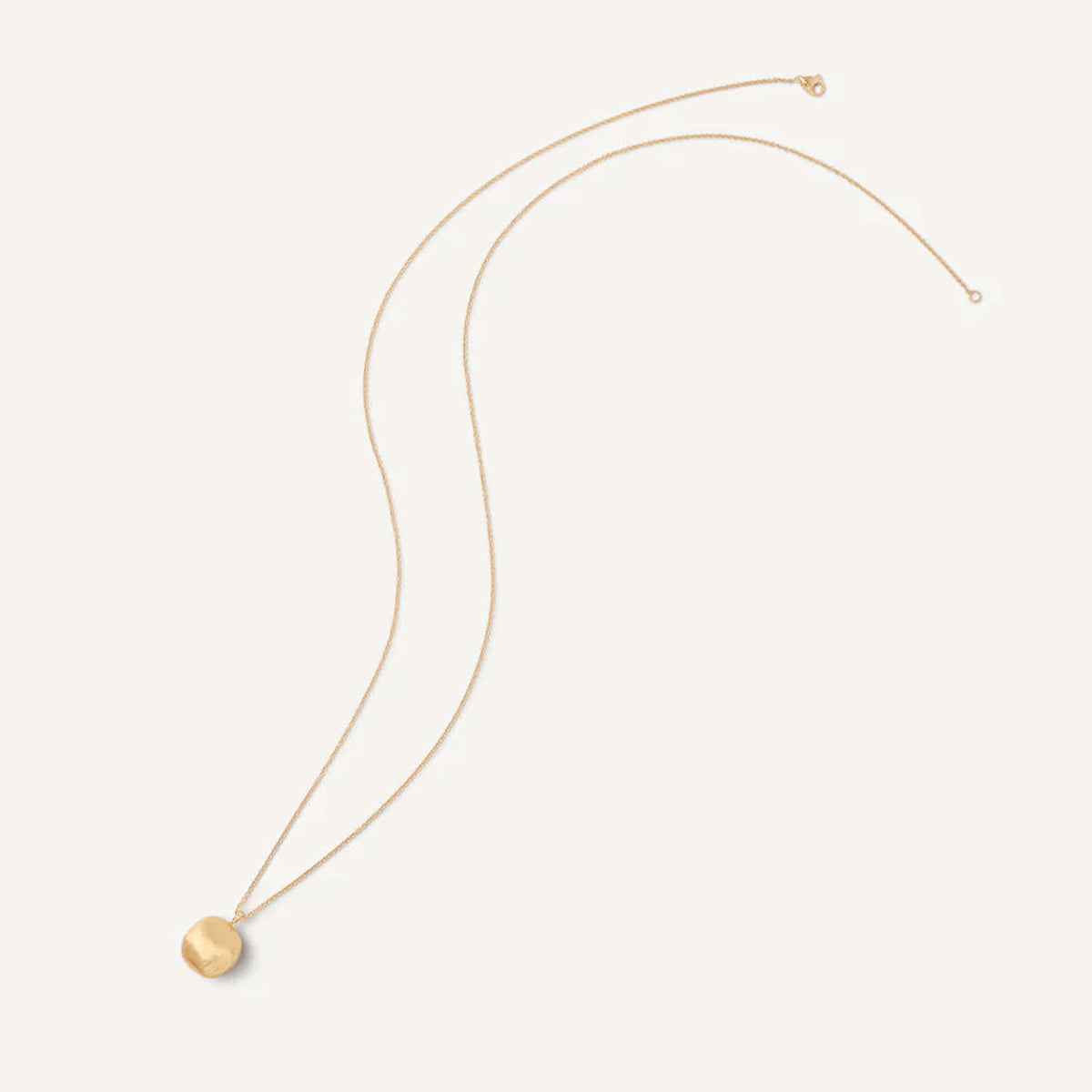 Marco Bicego Africa 18ct Yellow Gold Long Pendant - Berry's Jewellers
