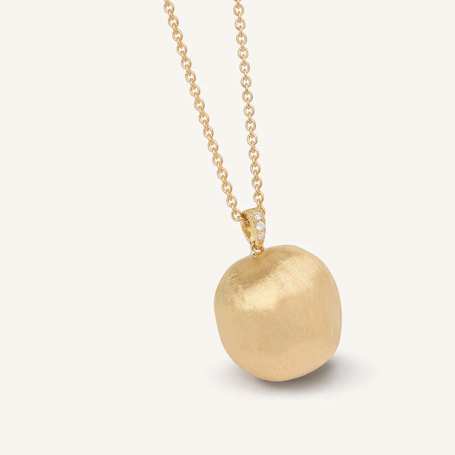 Marco Bicego Africa 18ct Yellow Gold Long Pendant - Berry's Jewellers