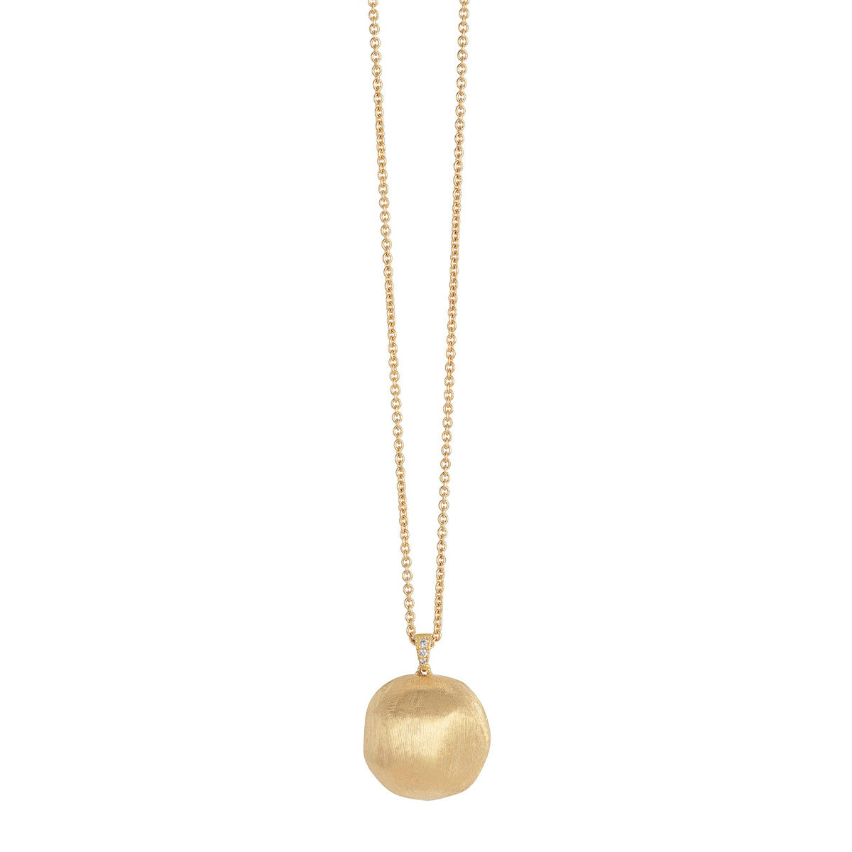 Marco Bicego Africa 18ct Yellow Gold Long Pendant - Berry's Jewellers