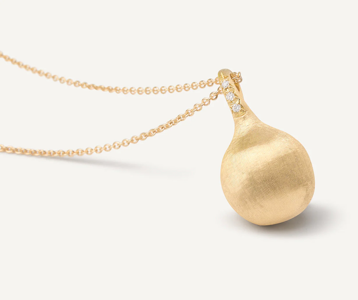 Marco Bicego Africa 18ct Yellow Gold Pendant - Berry's Jewellers