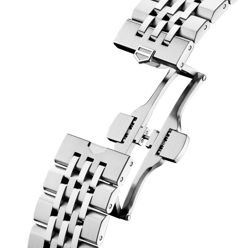 TAG Heuer Carrera 39mm Blue Dial Automatic Chronograph Bracelet Watch - Berry's Jewellers