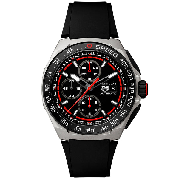 Red Dial Strap Watch - Berry's Jewellers