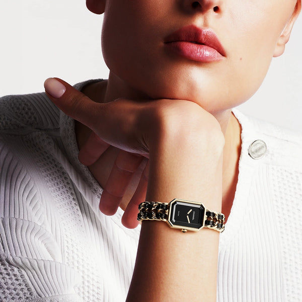 PREMIERE Edition Originale Medium Yellow Gold Chain Bracelet Watch