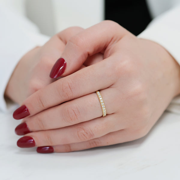 Berry's 18ct Yellow Gold Round Brilliant Cut Diamond Eternity Ring - Berry's Jewellers