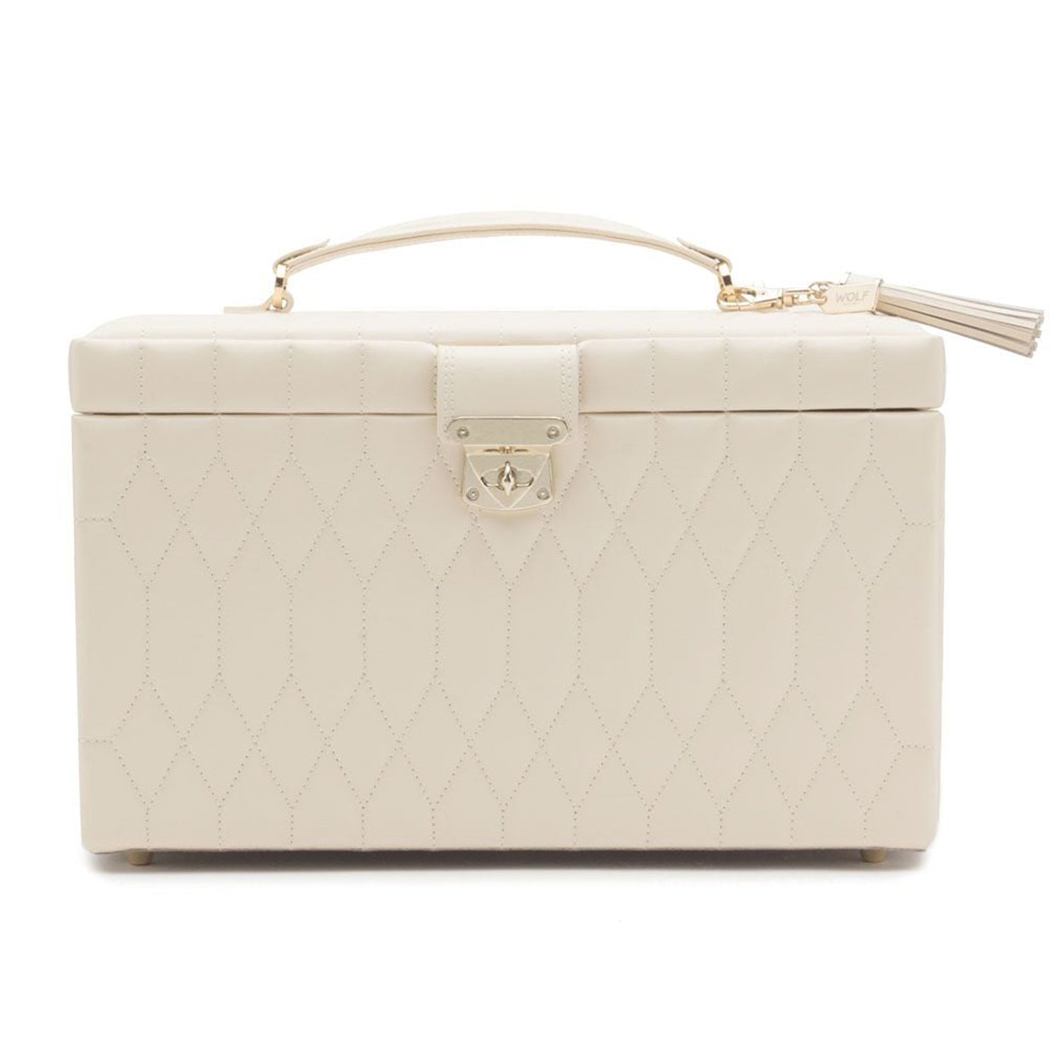 WOLF 1834 Caroline Ivory Large Jewellery Case - Berry's Jewellers