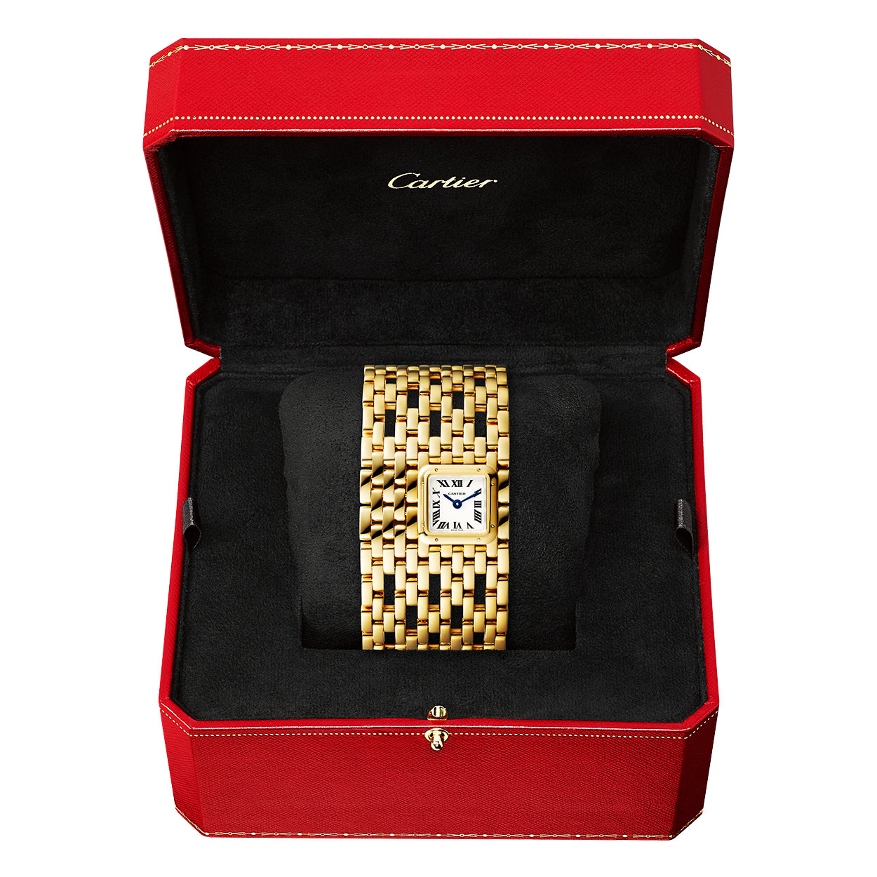 Panthère de Cartier 18ct Yellow Gold Cuff Bangle Watch