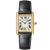Cartier Tank Louis Cartier Medium 18ct Yellow Gold Silvered Dial Watch - Berry's Jewellers