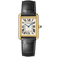 Cartier Tank Louis Cartier Medium 18ct Yellow Gold Silvered Dial Watch - Berry's Jewellers