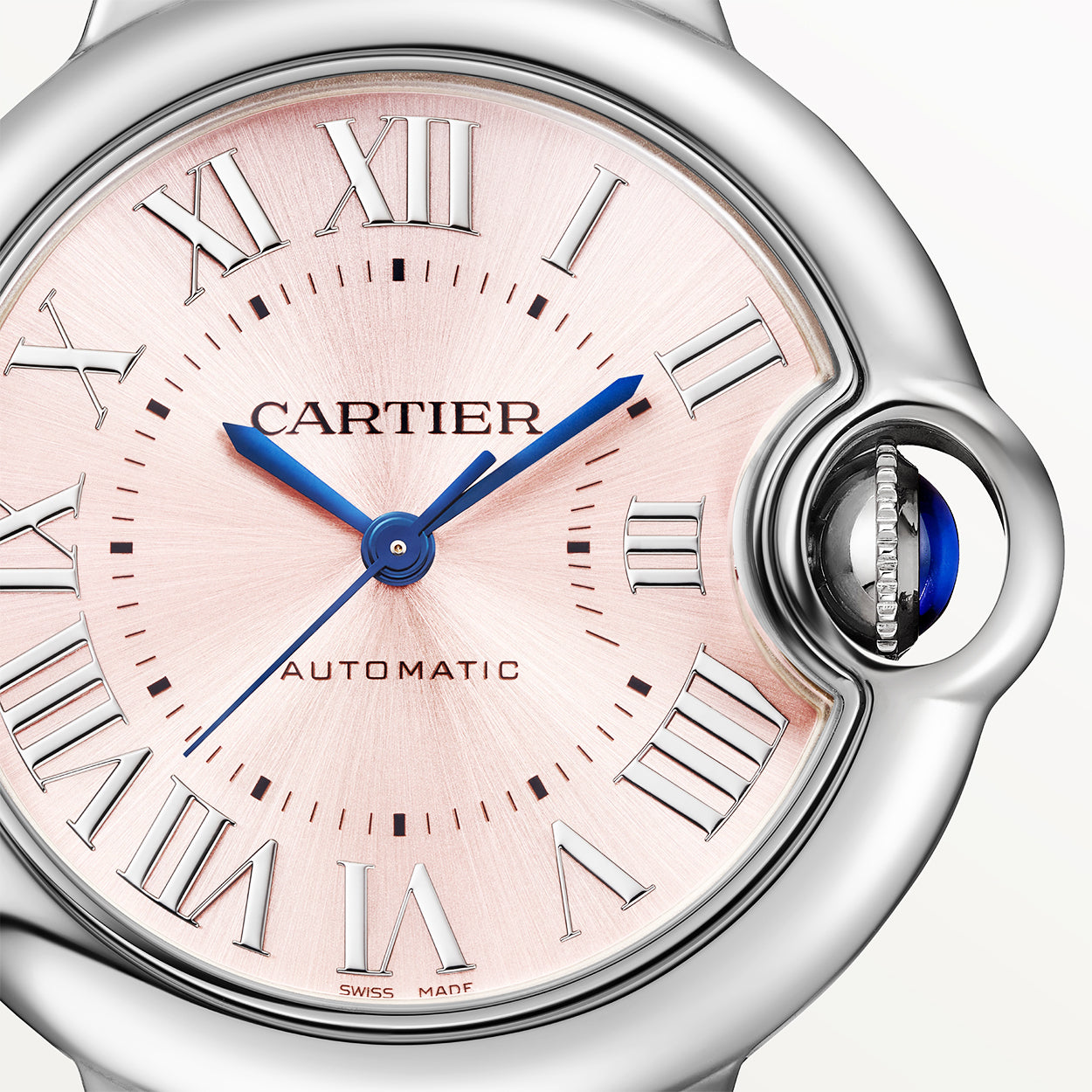 Ballon Bleu de Cartier 33mm Pink Dial Automatic Watch