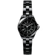 CHANEL J12 28mm Black Ceramic Ladies Bracelet Watch - Berry's Jewellers