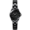 CHANEL J12 28mm Black Ceramic Ladies Diamond Dial Watch - Berry's Jewellers