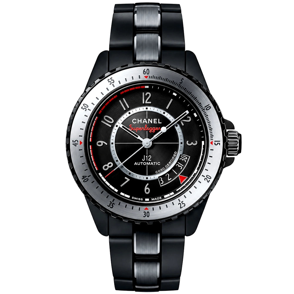 CHANEL J12 Superleggera Edition 42mm Black Ceramic Mens Watch - Berry's Jewellers