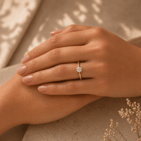 Berry's Simply Solitaire Collection 18ct Yellow Gold Diamond Solitaire Engagement Ring GIA Certified 0