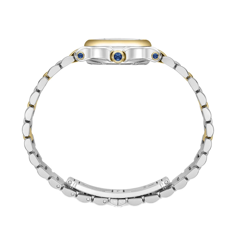 Happy Sport The First 26mm Two-Tone Floating Diamond Bracelet Watch