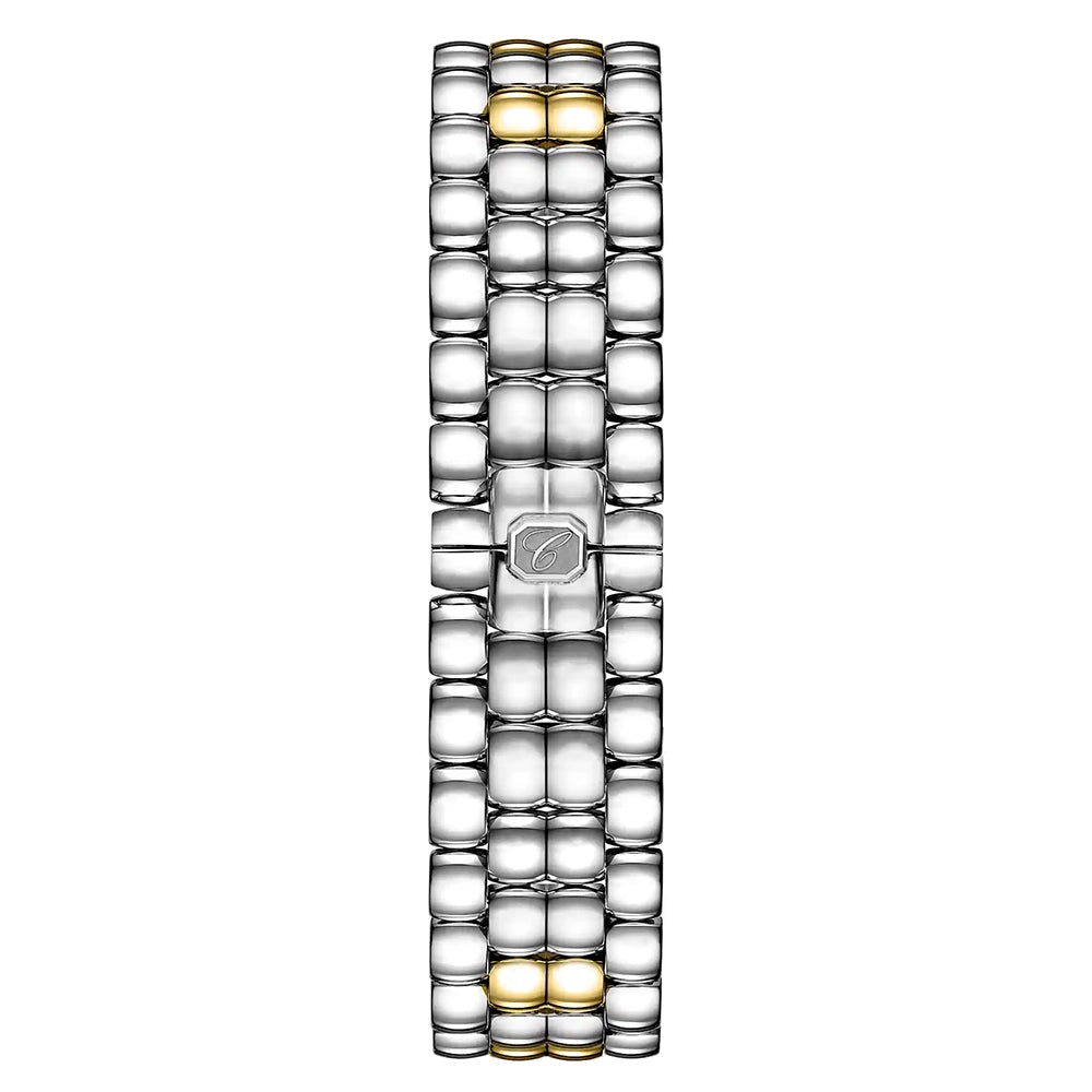 Happy Sport The First 33mm Two-Tone Floating Diamond Bracelet Watch