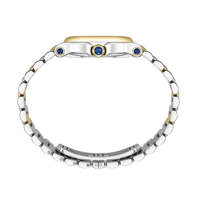 Happy Sport The First 33mm Two-Tone Floating Diamond Bracelet Watch