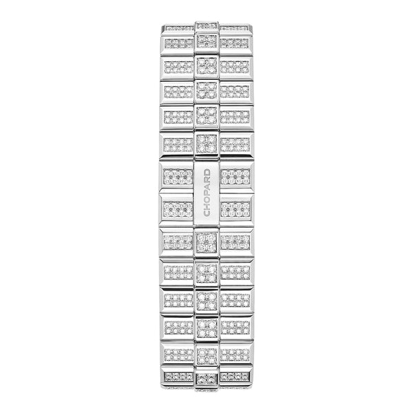 Chopard Alpine Eagle 36mm 18ct White Gold Full Diamond Set Watch - Berry's Jewellers