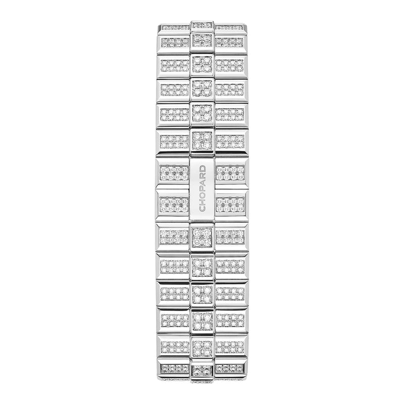 Chopard Alpine Eagle 36mm 18ct White Gold Full Diamond Set Watch - Berry's Jewellers
