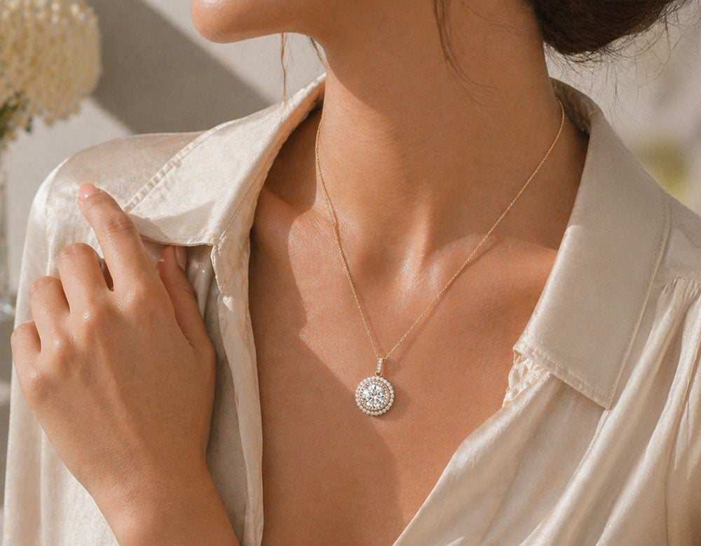 18ct Rose Gold Necklaces & Pendants