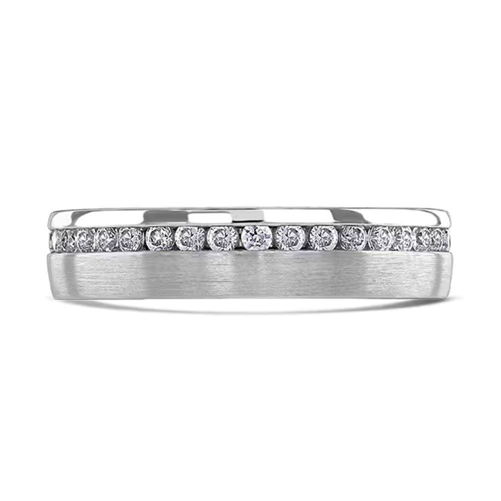 Brown & Newirth Platinum Channel Set Full Eternity Ring